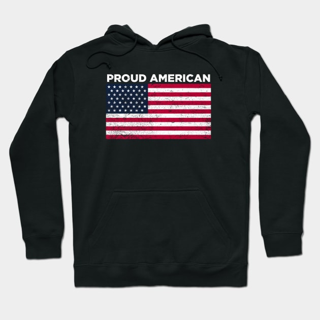 Proud American Hoodie by Printnation